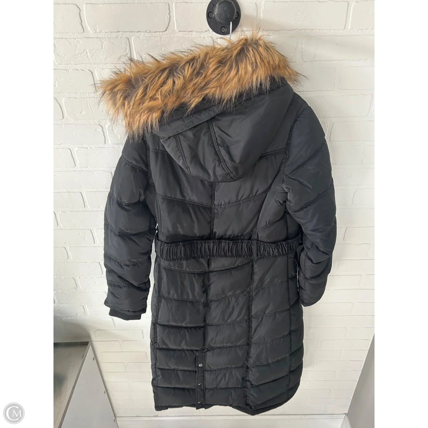 Coat Parka By Madden Girl In Black, Size: L