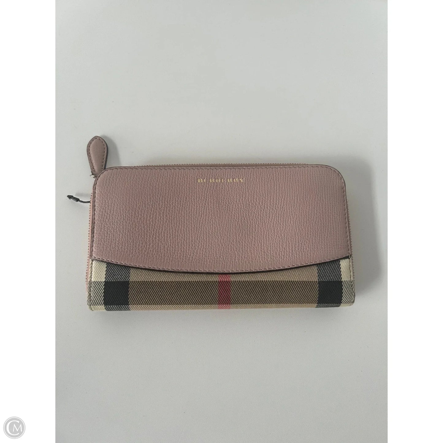 Wallet Luxury Designer By Burberry, Size: Medium