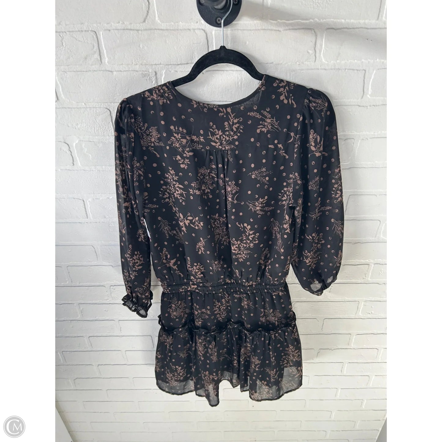 Dress Casual Short By Pinch In Black & Tan, Size: S