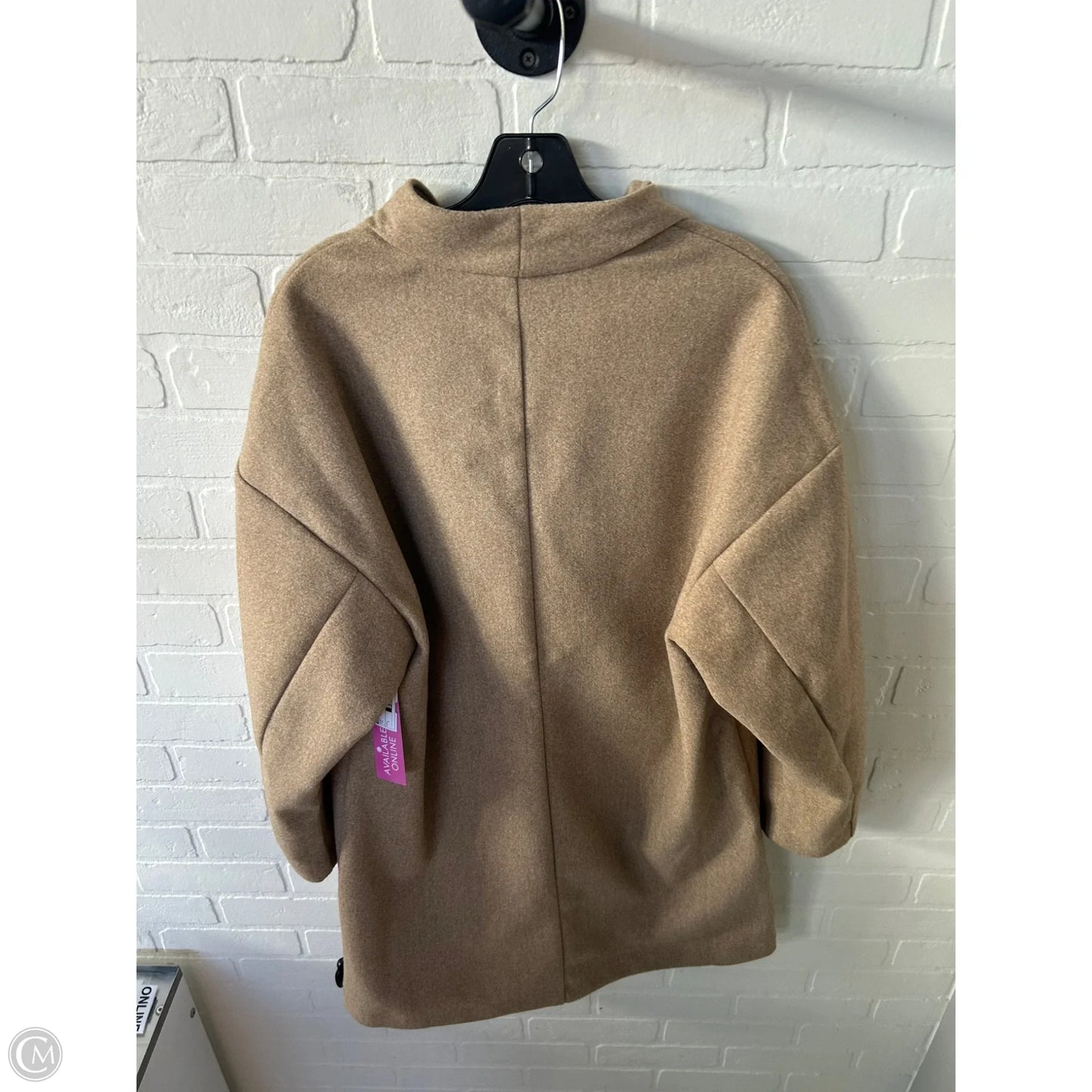 Coat Peacoat By Old Navy In Tan, Size: L