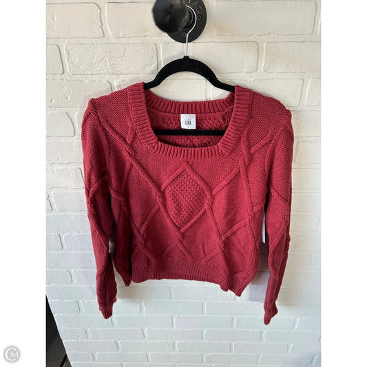 Sweater By Cabi In Maroon, Size: S