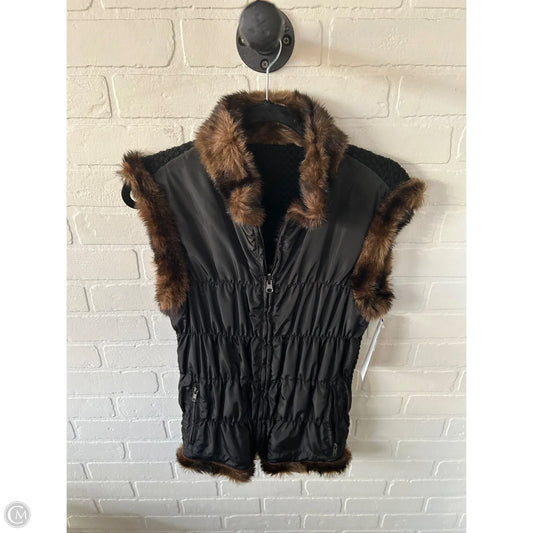 Vest Puffer & Quilted By Clothes Mentor In Black, Size: S