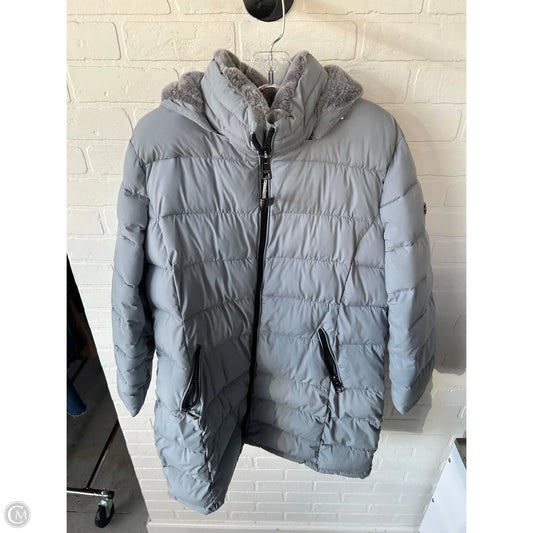 Coat Parka By Andrew Marc In Grey, Size: Xxl