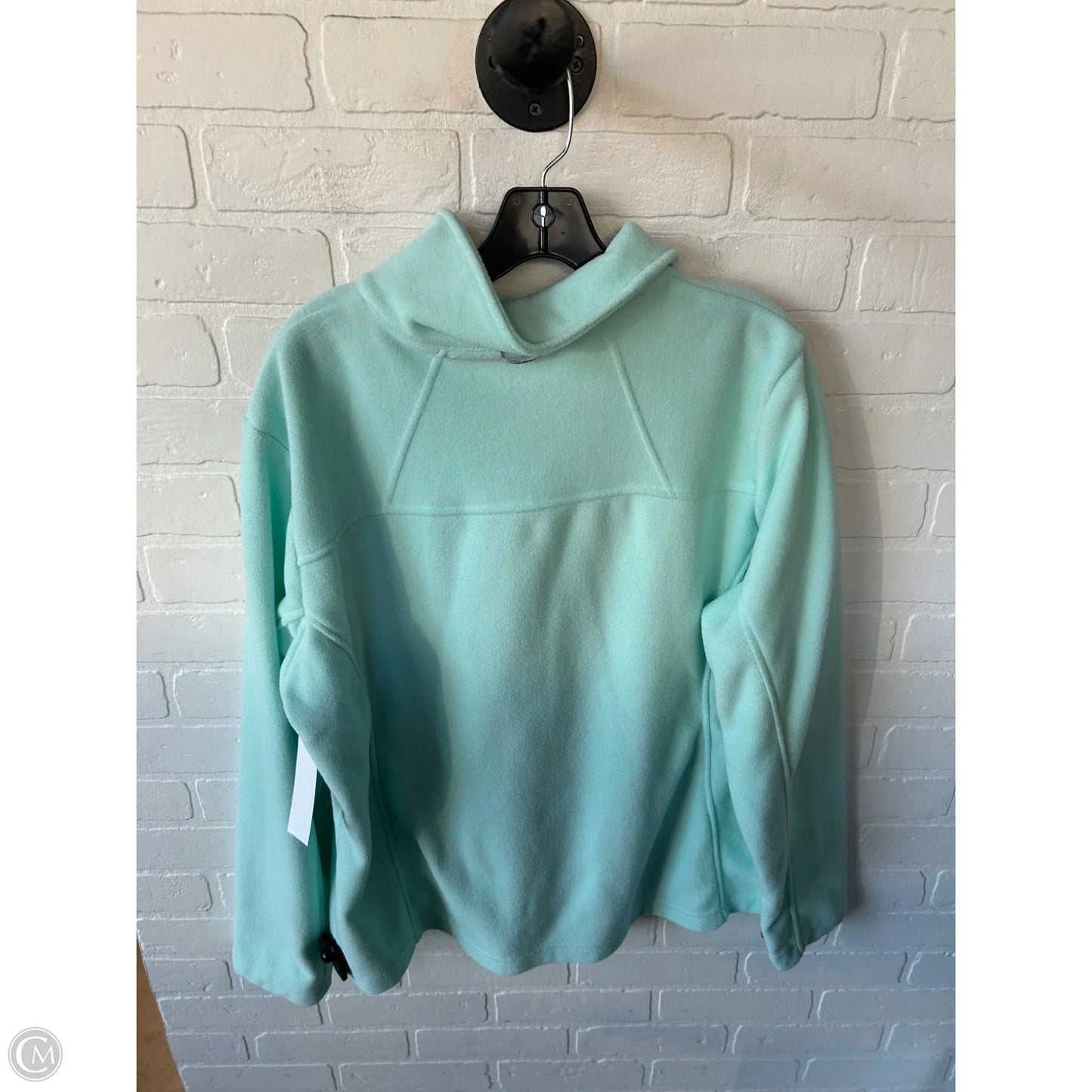 Jacket Fleece By Columbia In Green, Size: Xxl