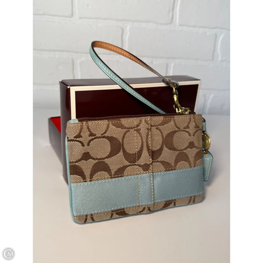 Wristlet Designer By Coach, Size: Small
