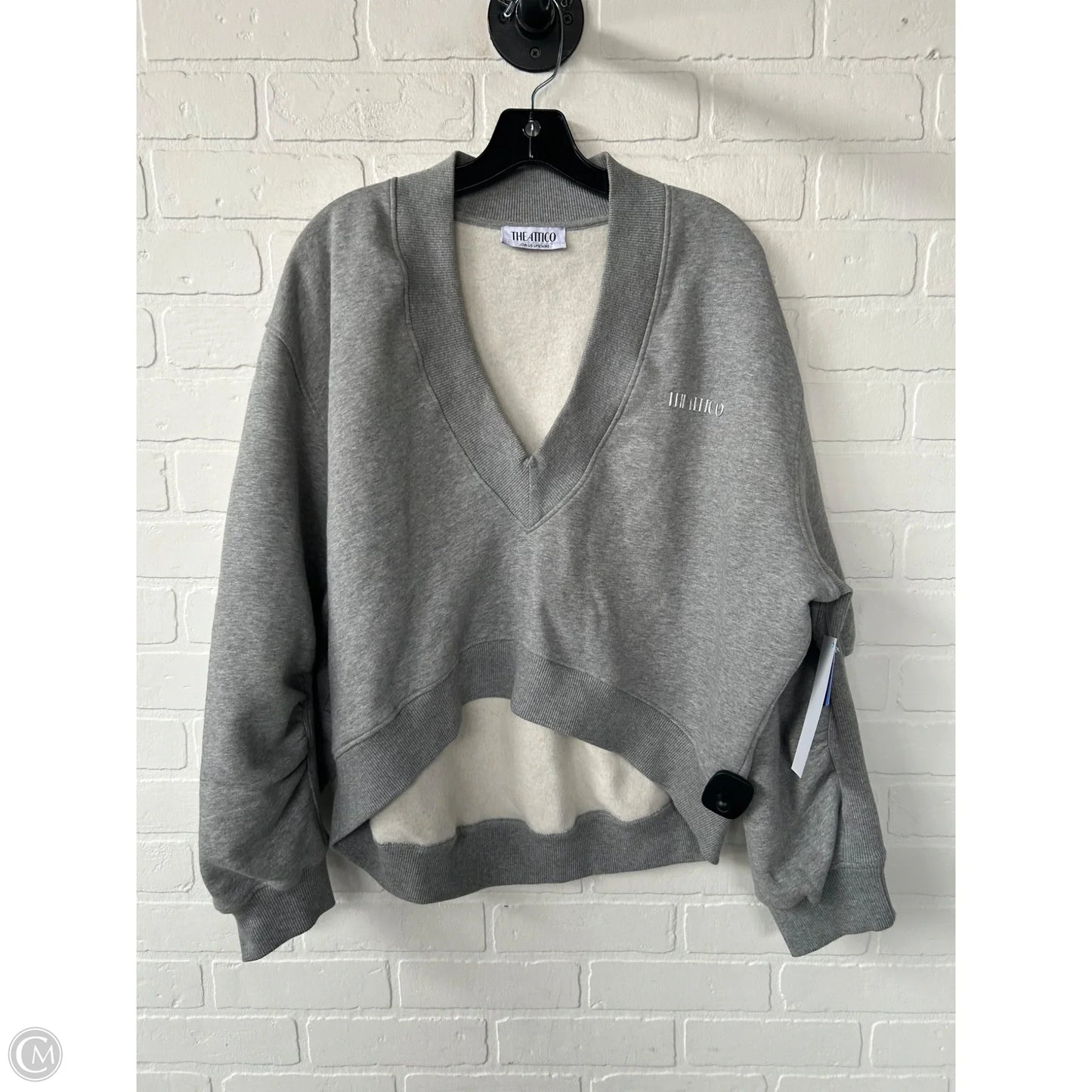 Lounge Set Pants By The Attico In Grey, Size: Xs