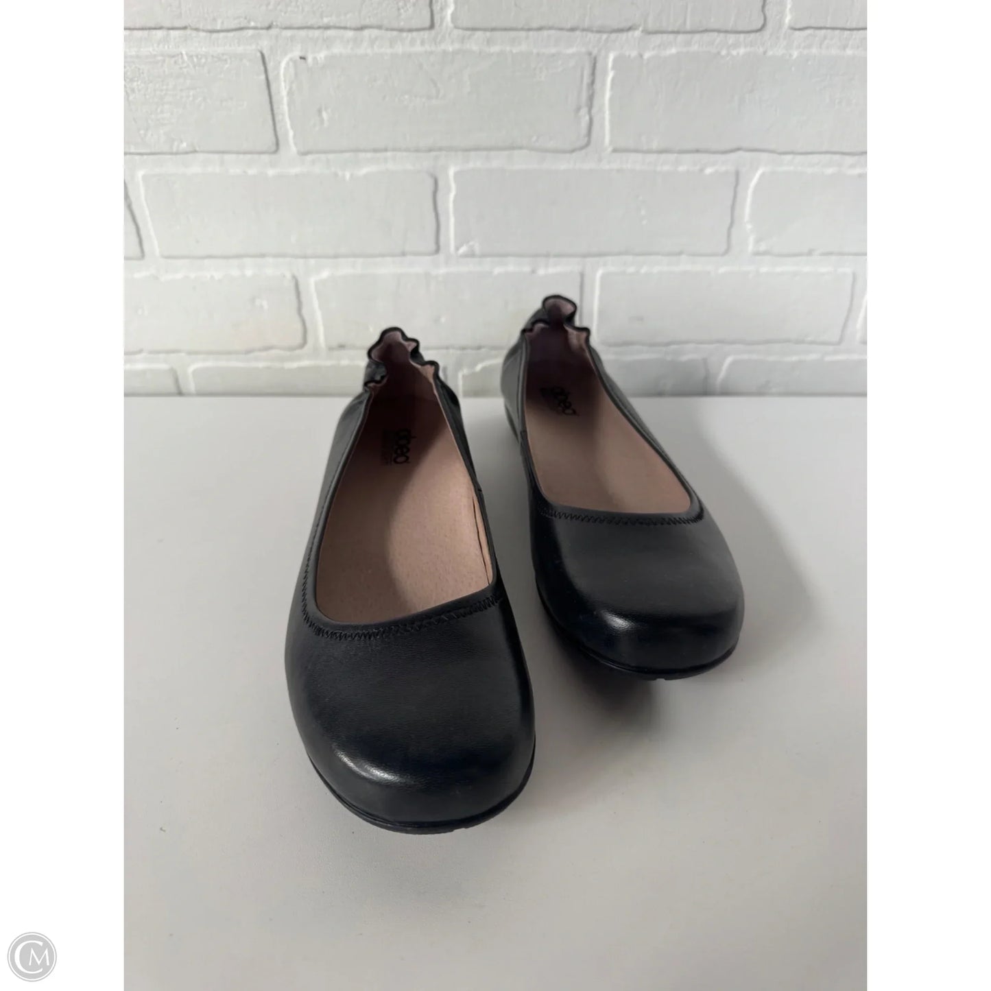 Shoes Flats By Abeo In Black, Size: 10