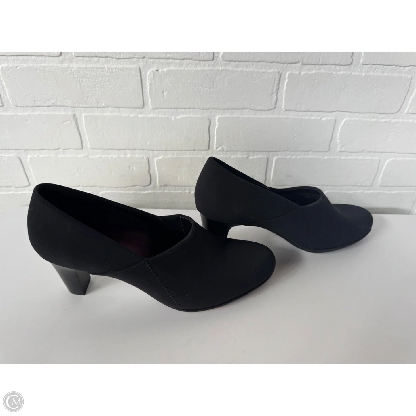 Shoes Heels Block By Abeo In Black, Size: 10