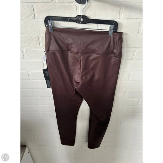 Pants Leggings By Simply Vera In Brown, Size: 12