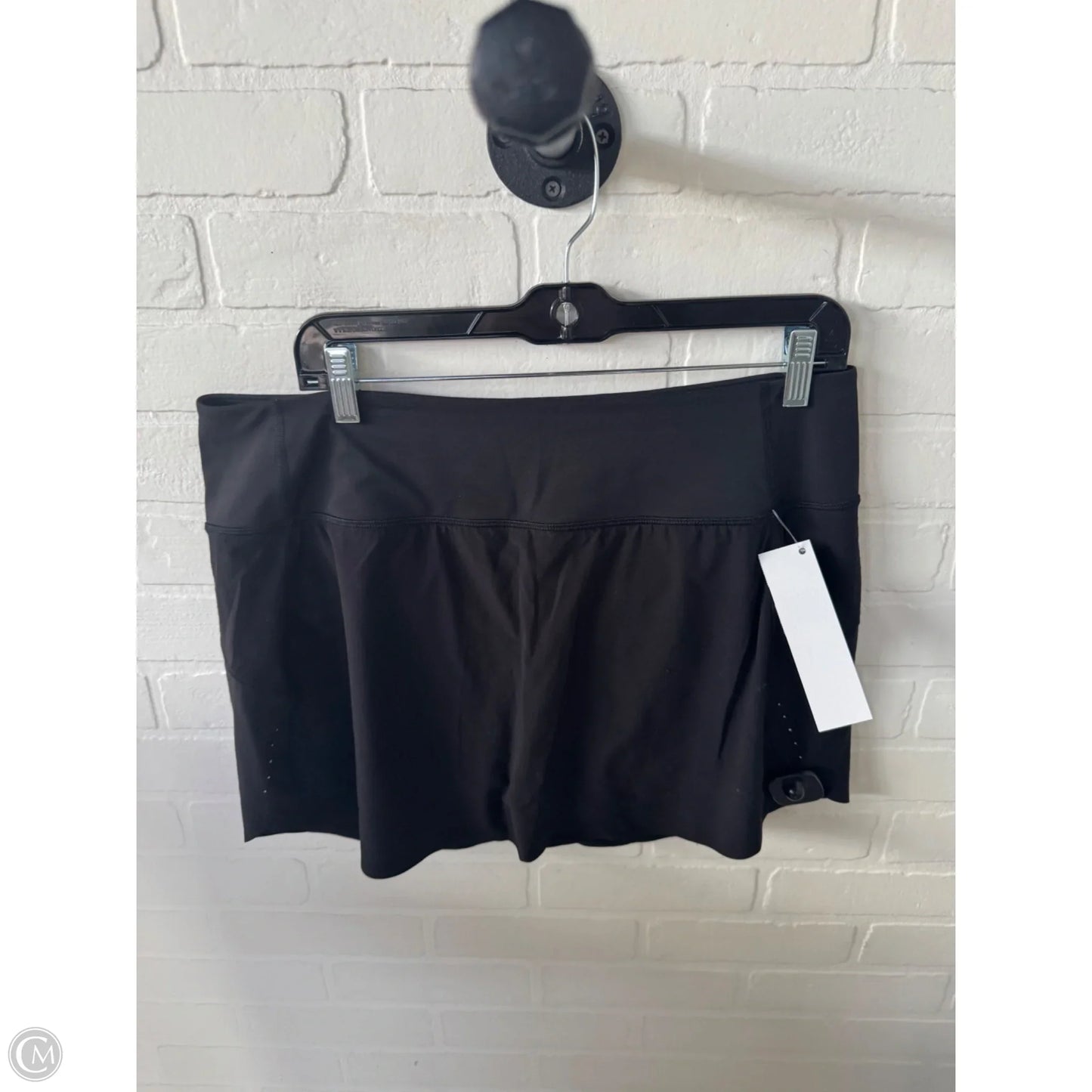 Athletic Skort By Athleta In Black, Size: 12