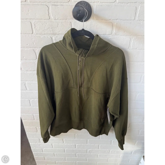 Athletic Sweatshirt Collar By Old Navy In Green, Size: Xxl
