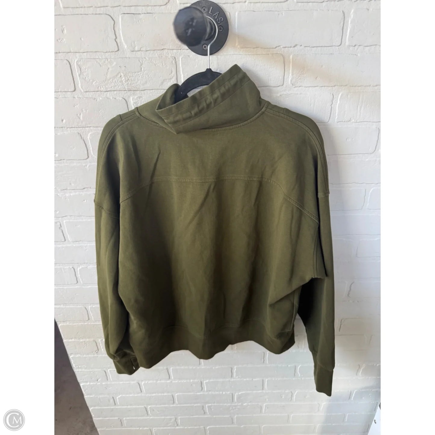 Athletic Sweatshirt Collar By Old Navy In Green, Size: Xxl