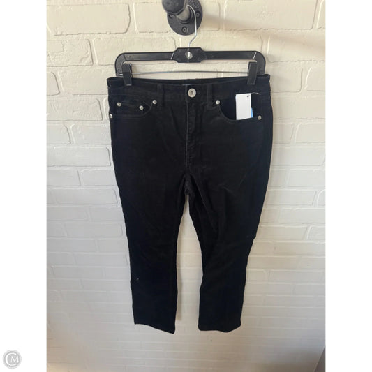Pants Corduroy By Vineyard Vines In Black, Size: 8
