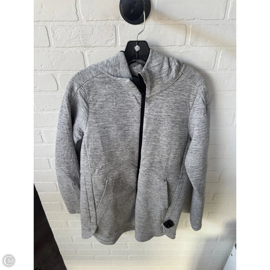 Athletic Jacket By Lululemon In Grey, Size: M