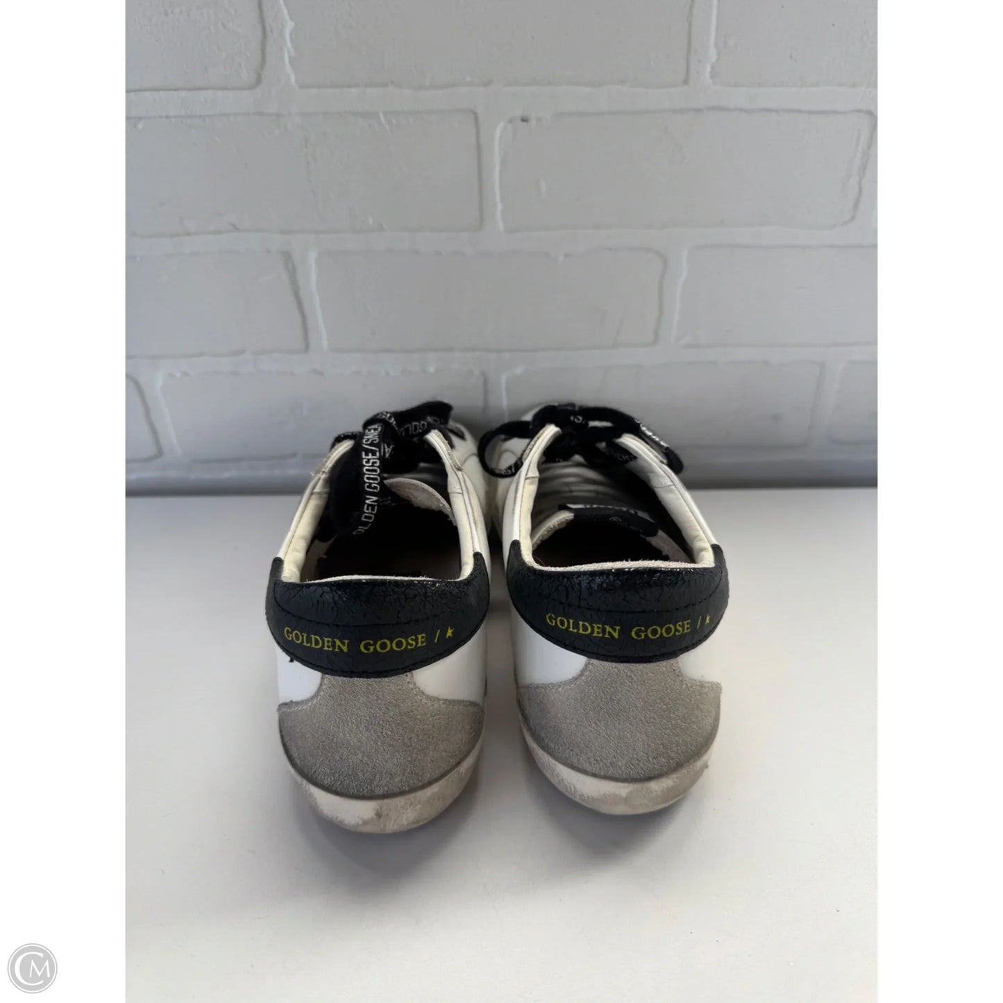 Shoes Luxury Designer By Golden Goose In White, Size: 7.5