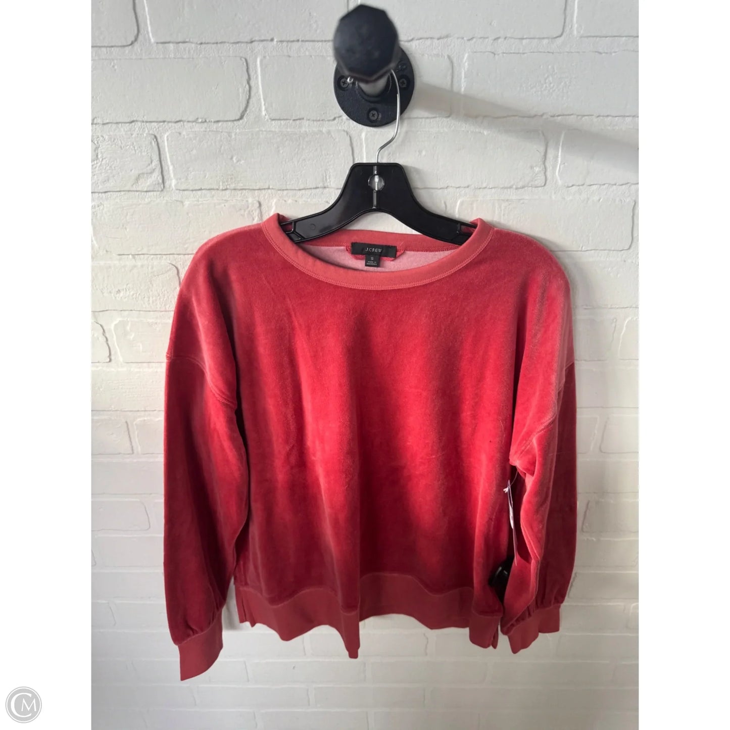 Sweatshirt Crewneck By J. Crew In Orange, Size: S