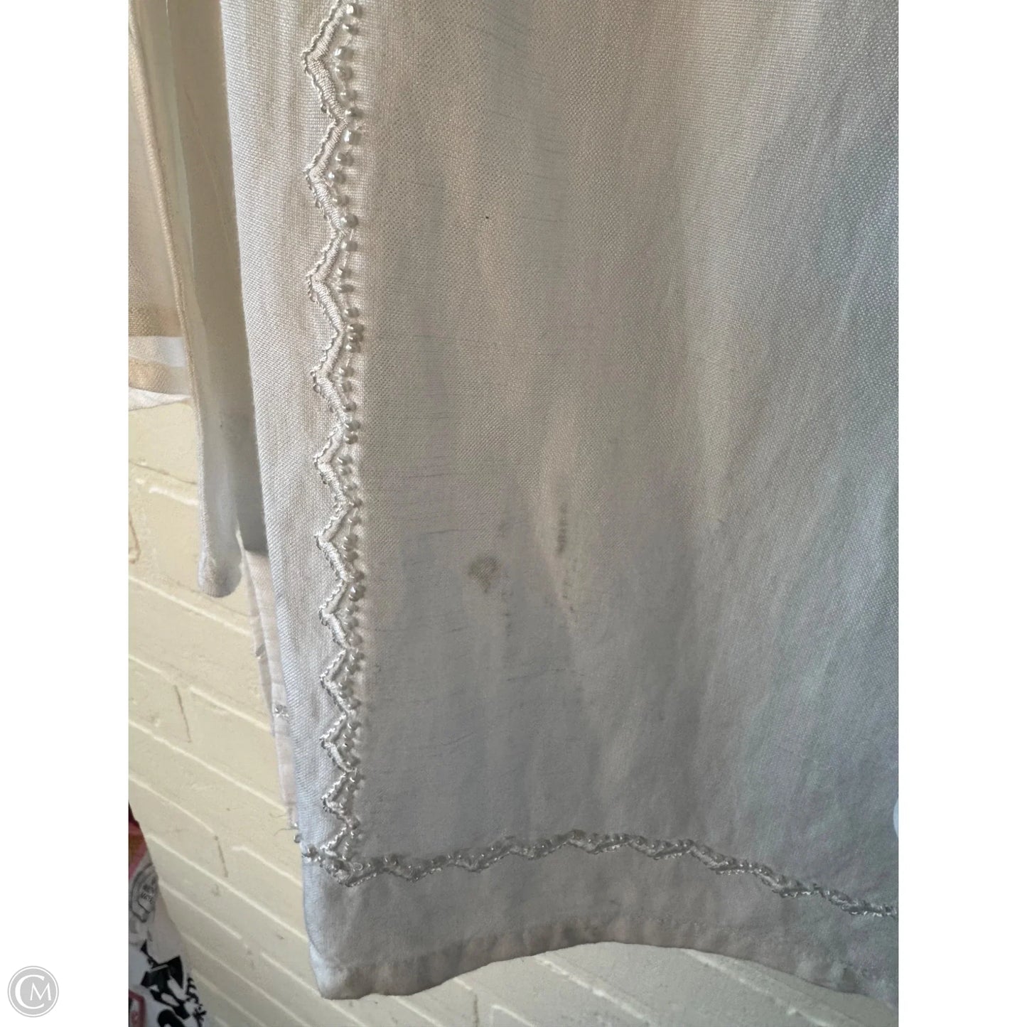 Top Long Sleeve By Soft Surroundings In White, Size: Mp