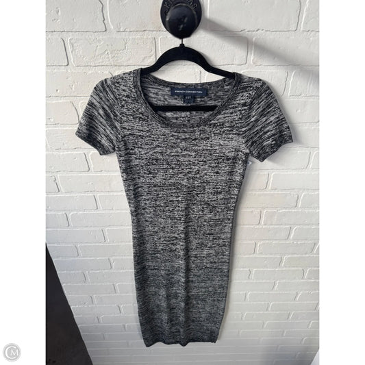 Dress Sweater By French Connection In Black & Grey, Size: Xs