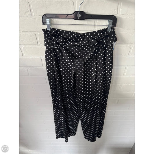 Pants Wide Leg By Laundry In Black & White, Size: 8