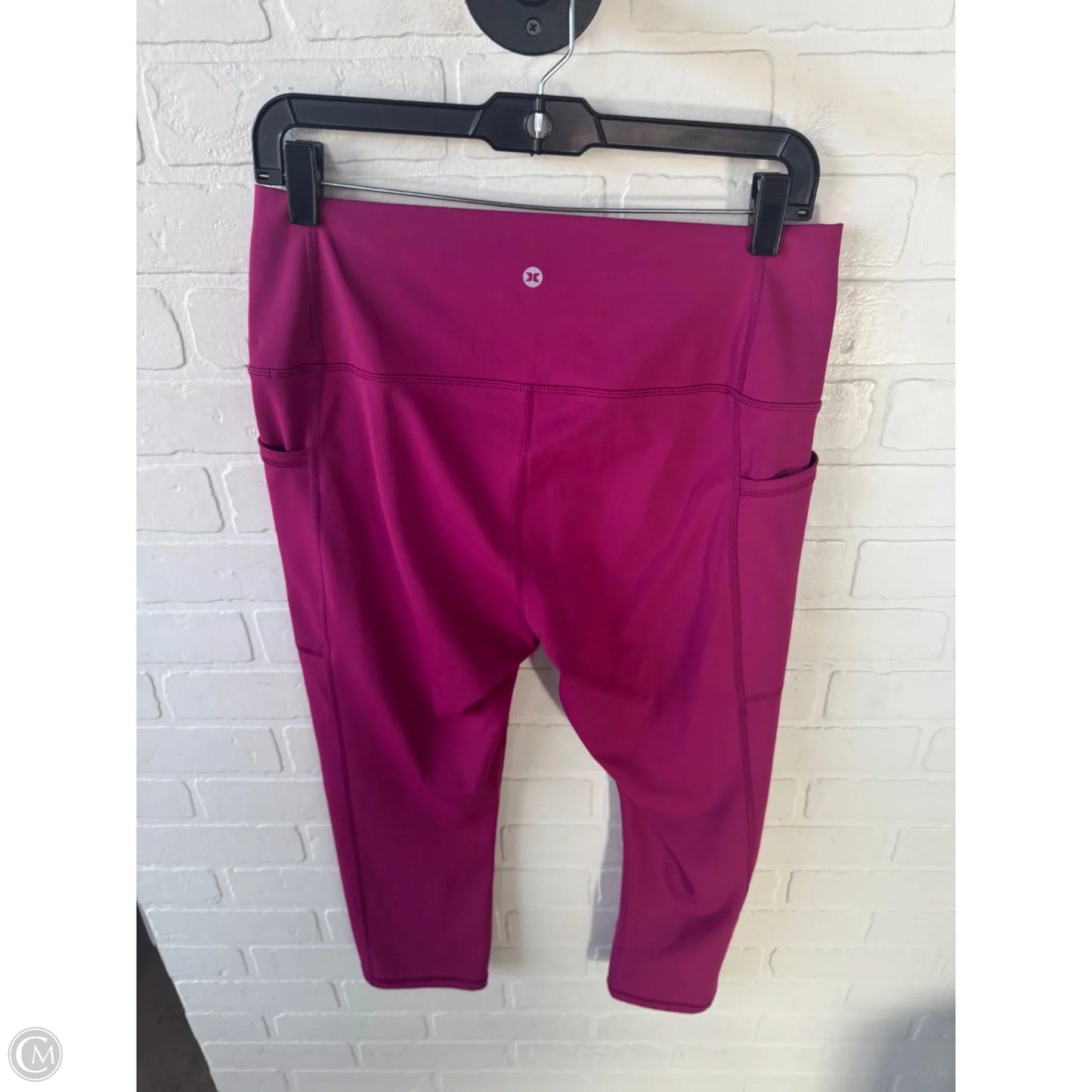 Athletic Capris By Rbx In Pink, Size: 16