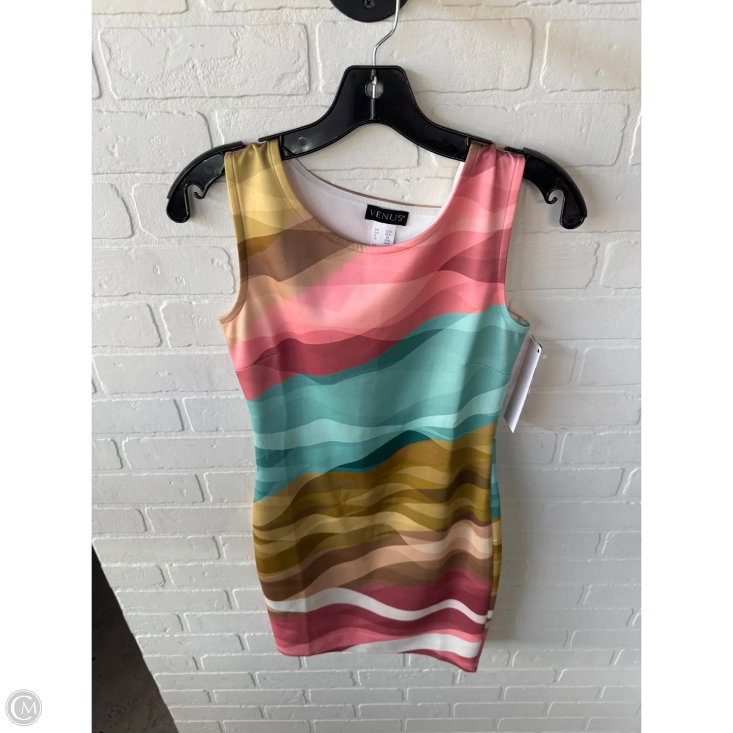 Dress Party Short By Venus In Blue & Pink, Size: Xs