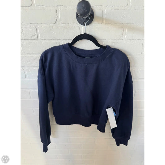 Sweatshirt Crewneck By Wild Fable In Blue, Size: M