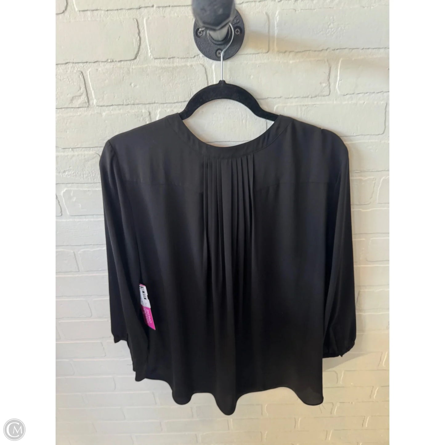 Top Long Sleeve By Not Your Daughters Jeans In Black, Size: Xl