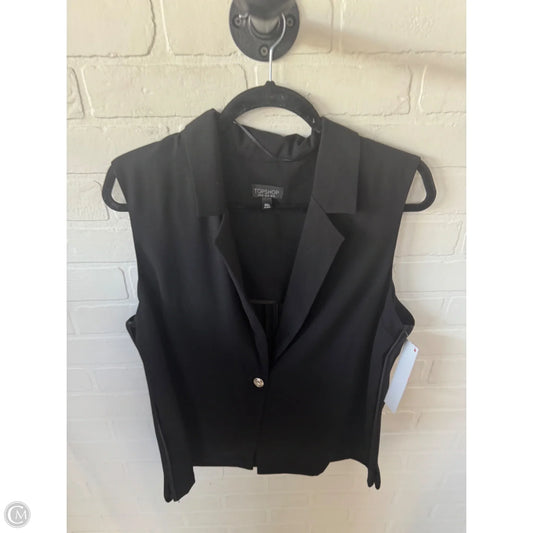 Vest Other By Top Shop In Black, Size: M