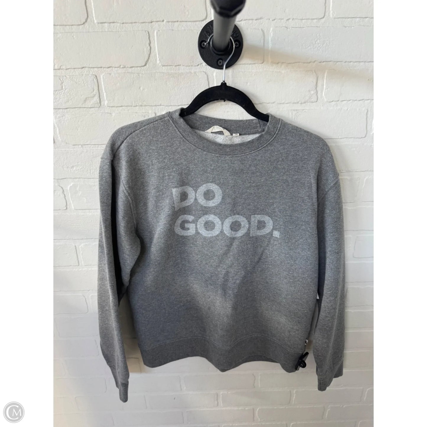 Sweatshirt Crewneck By Cotopaxi In Grey, Size: M