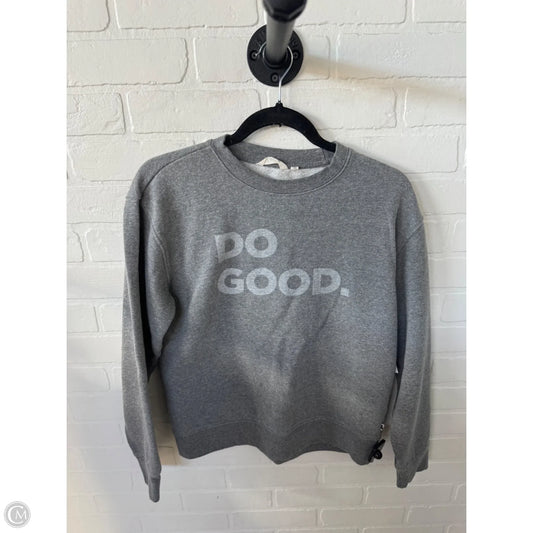 Sweatshirt Crewneck By Cotopaxi In Grey, Size: M