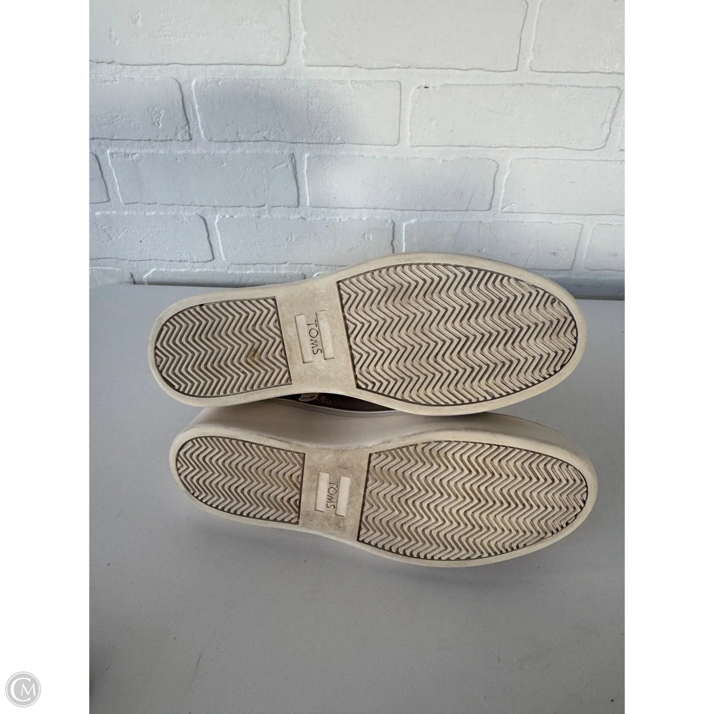 Shoes Heels Wedge By Toms In Brown, Size: 7.5