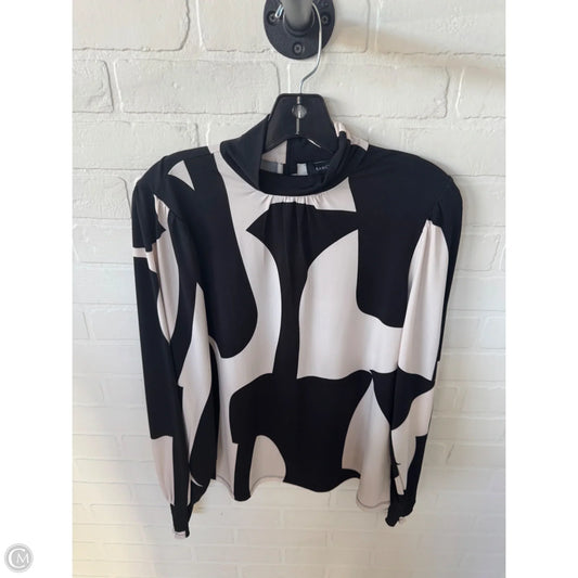 Top Long Sleeve By Sanctuary In Black & Cream, Size: S