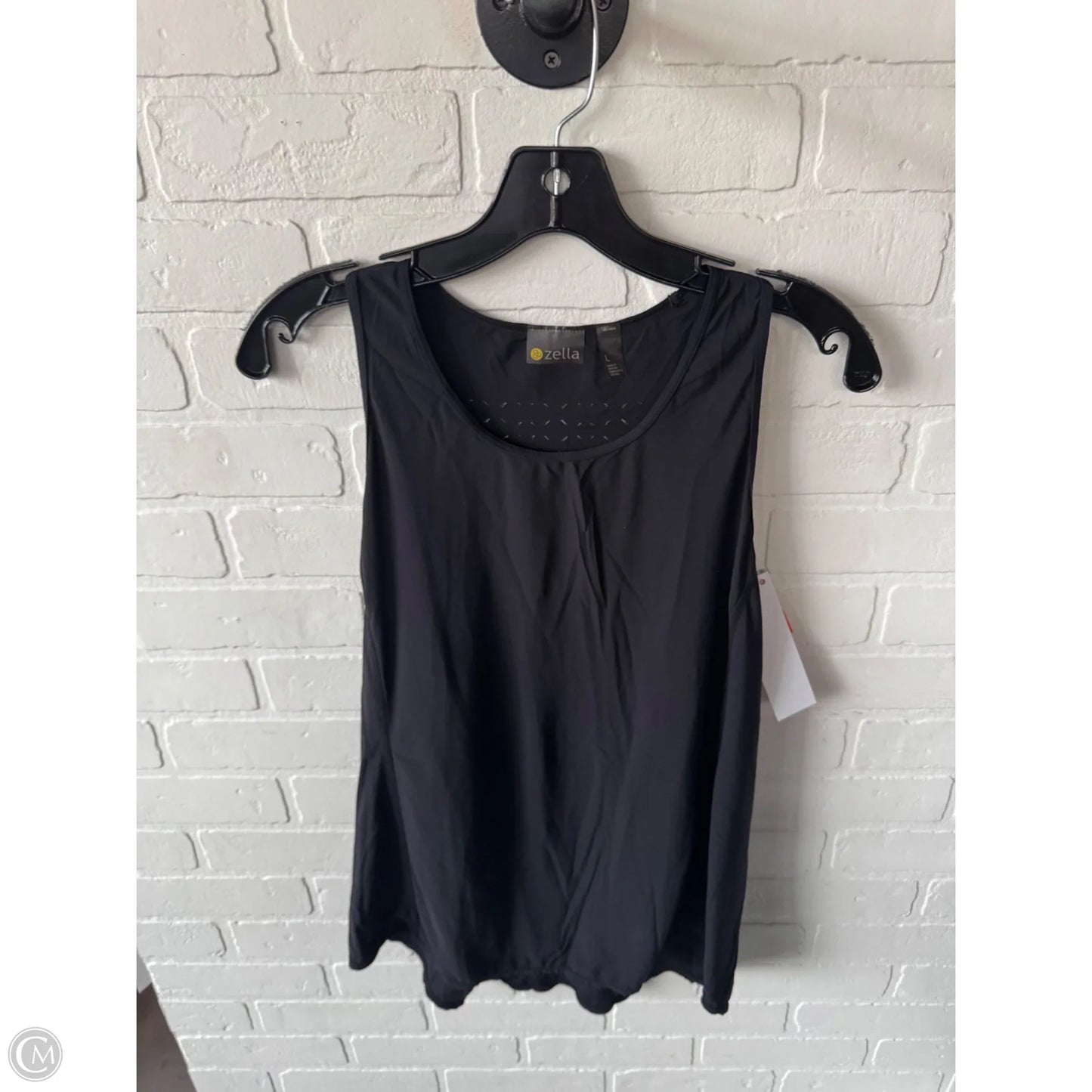 Athletic Tank Top By Zella In Black, Size: L