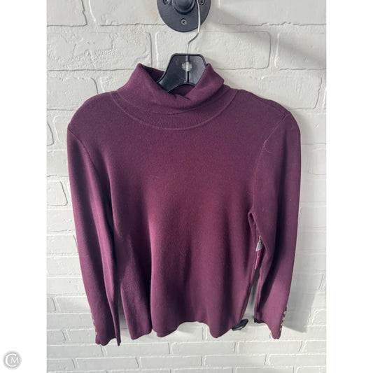 Sweater By Chicos In Purple, Size: M