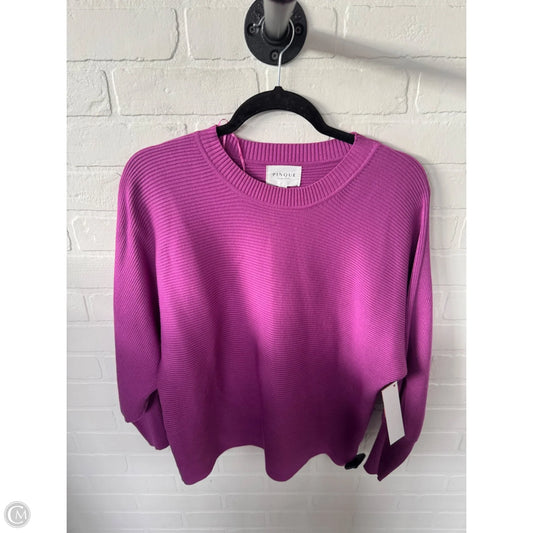 Sweater By Clothes Mentor In Purple, Size: Xl