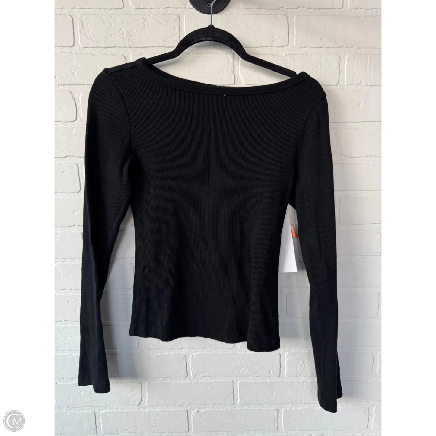 Top Long Sleeve Basic By Universal Thread In Black, Size: M