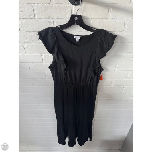 Dress Casual Midi By J. Crew In Black, Size: S