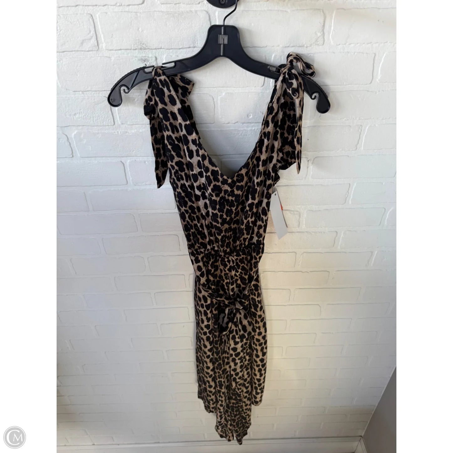 Jumpsuit By Clothes Mentor In Black & Tan, Size: M