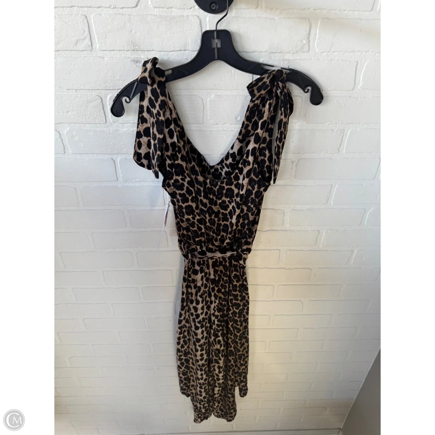 Jumpsuit By Clothes Mentor In Black & Tan, Size: M