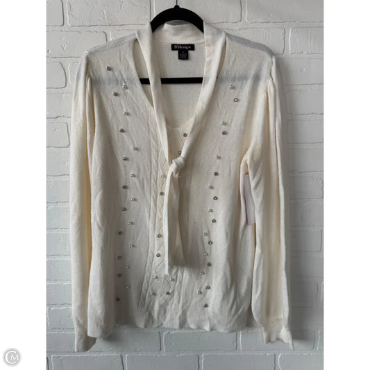 Sweater By By Design In Cream, Size: Xl