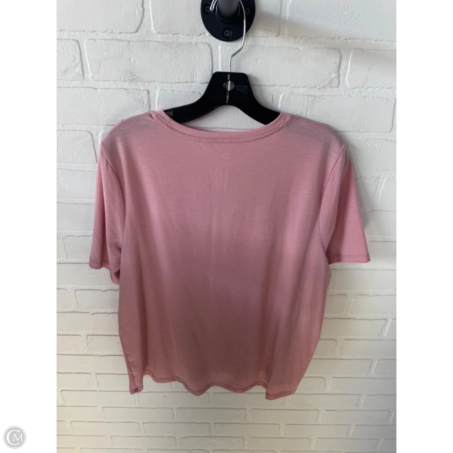 Athletic Top Short Sleeve By All In Motion In Pink, Size: L