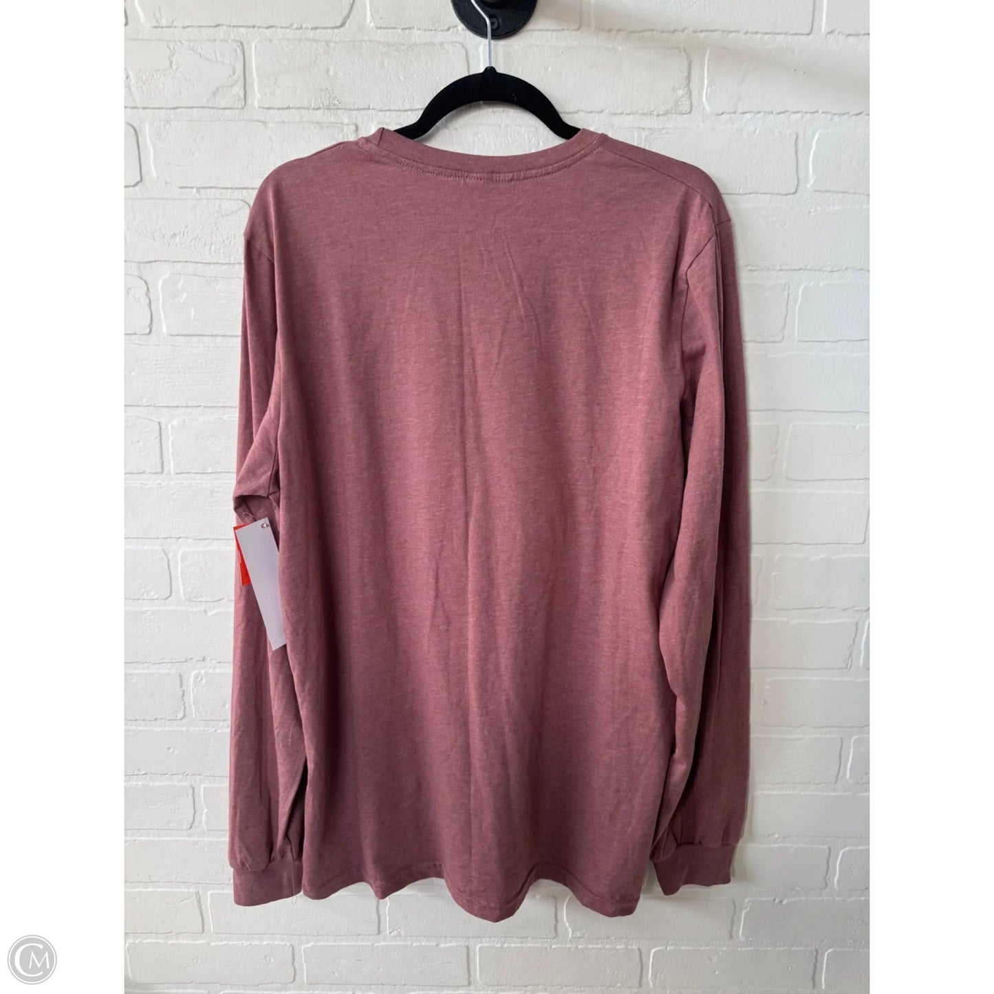 Top Long Sleeve By Ivy In Pink, Size: Xl