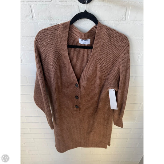 Dress Sweater By Old Navy In Brown, Size: Mp