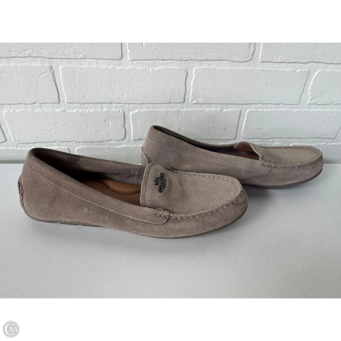Shoes Designer By Coach In Tan, Size: 10