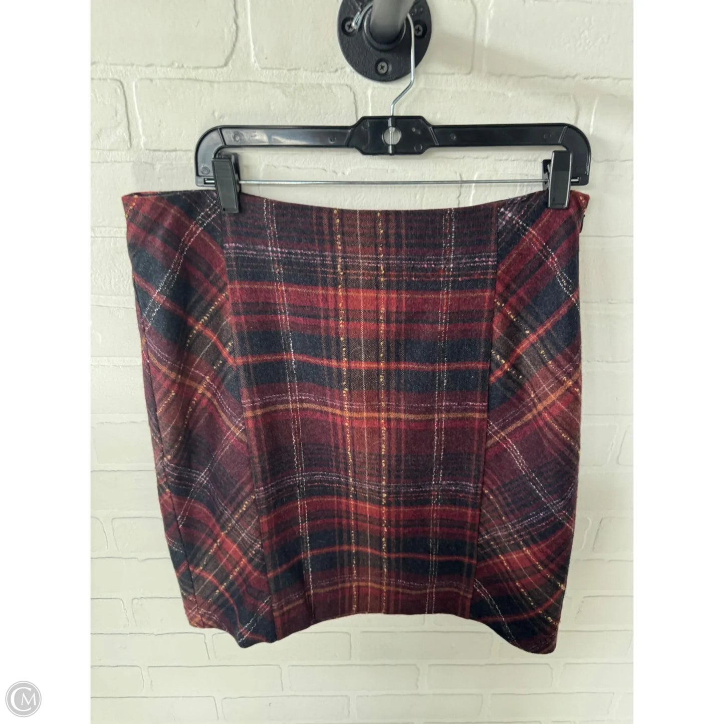 Skirt Mini & Short By J. Jill In Black & Red, Size: 12