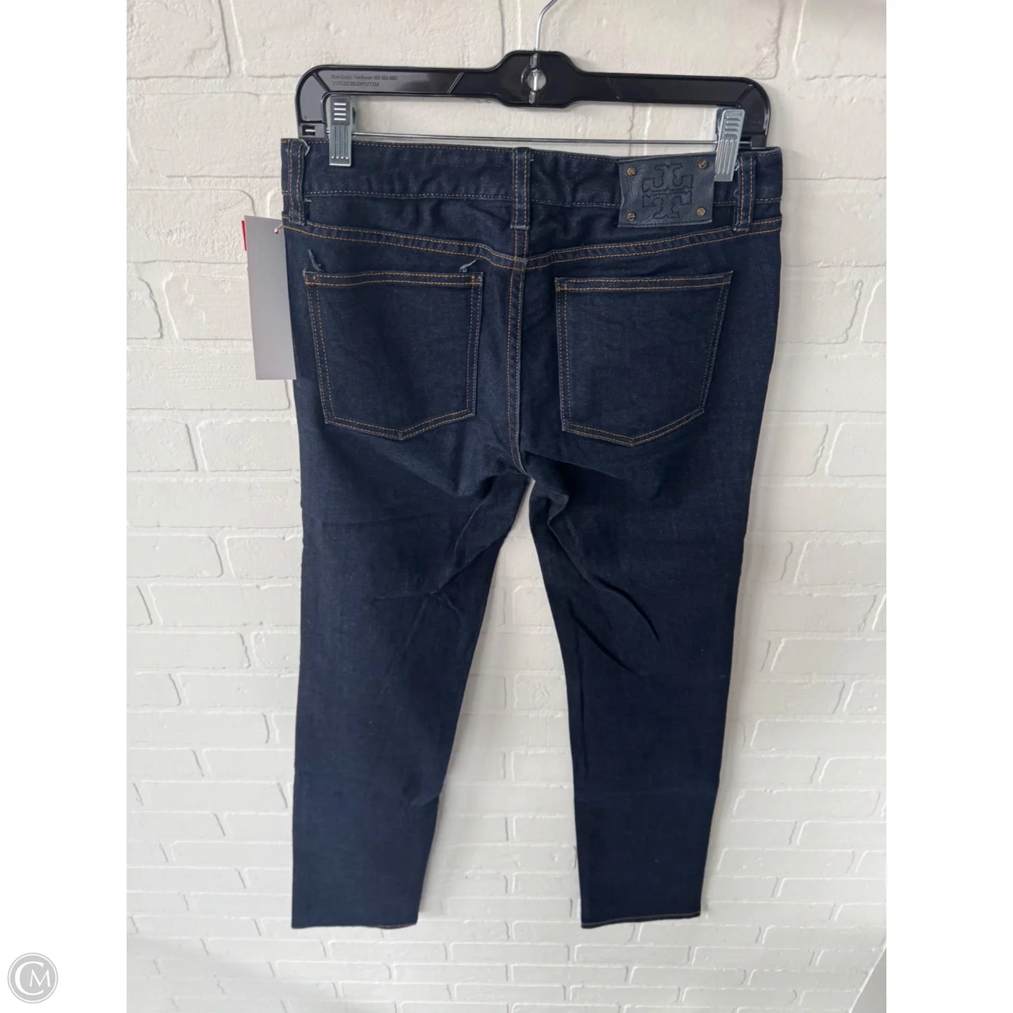 Jeans Designer By Tory Burch In Blue Denim, Size: 4