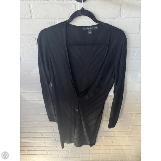 Sweater Cardigan By Ralph Lauren In Black, Size: M