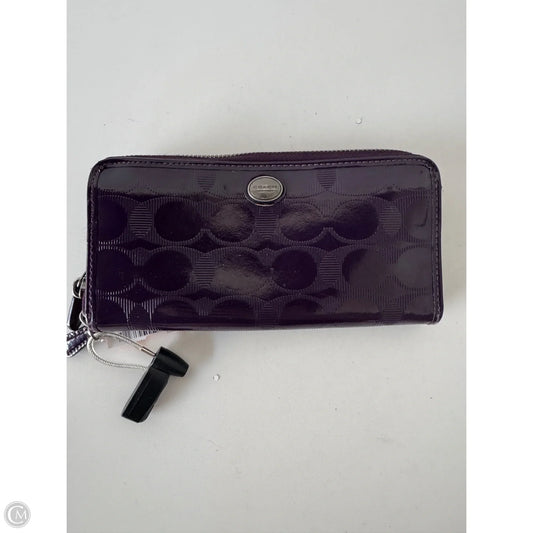 Wallet Designer By Coach, Size: Large