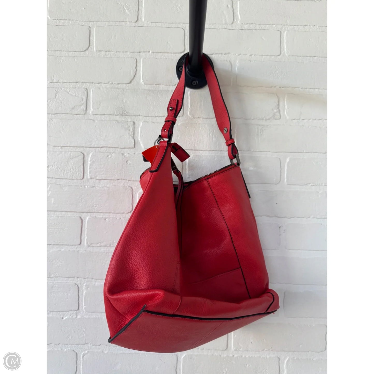 Handbag Leather By Tahari, Size: Large