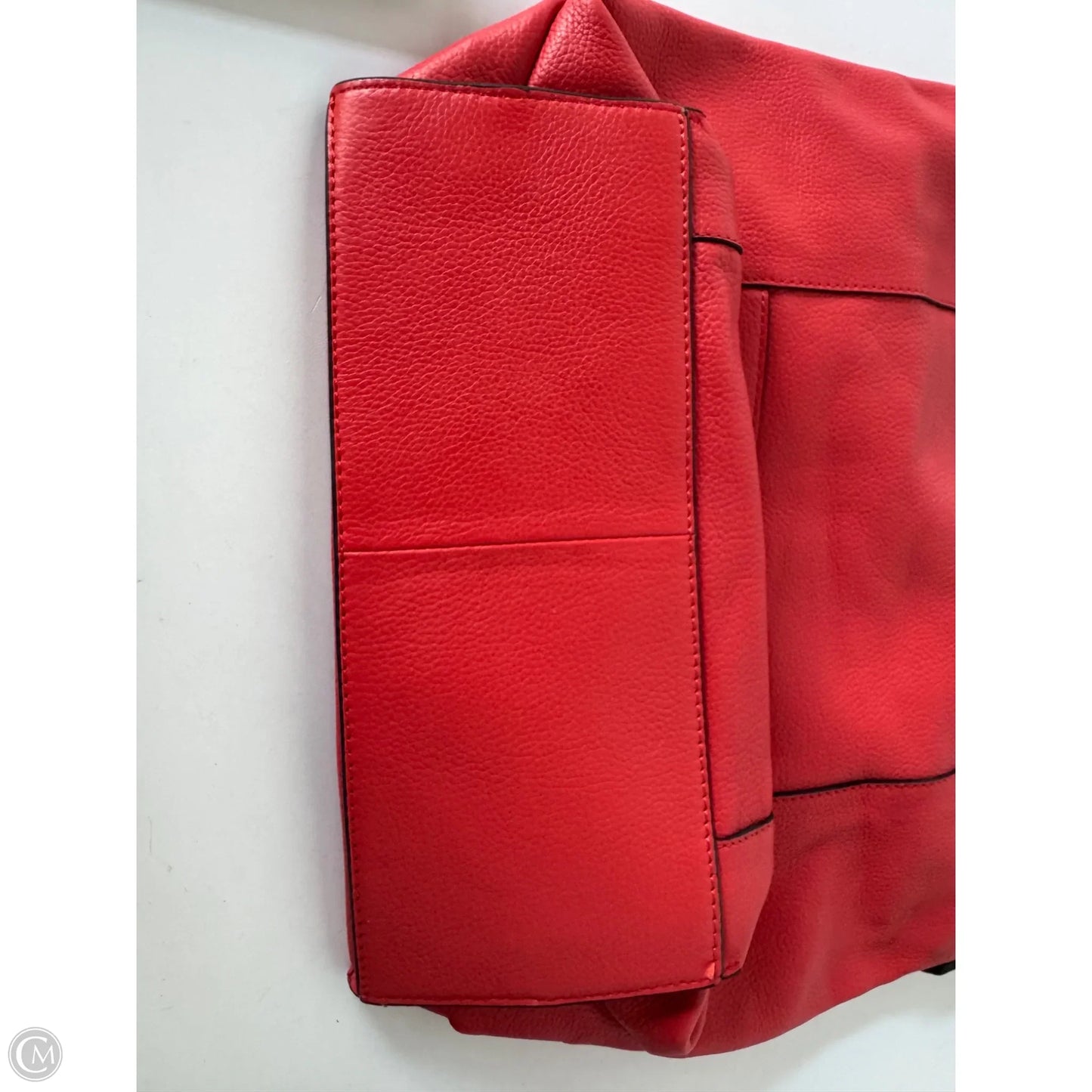 Handbag Leather By Tahari, Size: Large